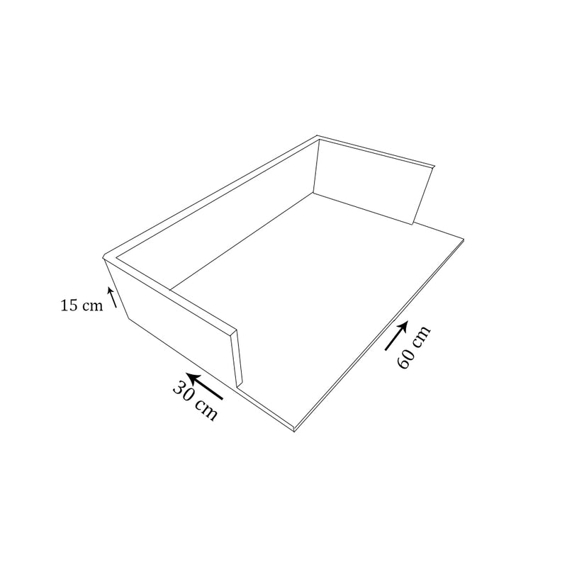 Suporte para Impressora Simples Trovarelli Em Mdf Madeirado